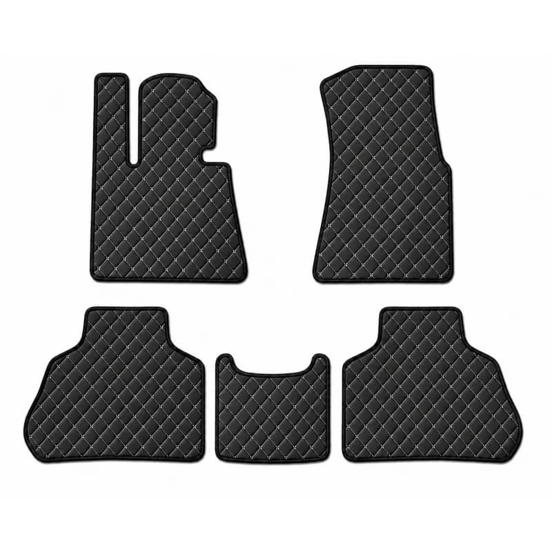 Custom Flat Car Floor Mats For Jetour X90 Soueast S09 SUV PU 3D 5/6/7-Seat 2019-2026 Anti-Slip Accessories Left/Right-hand Drive