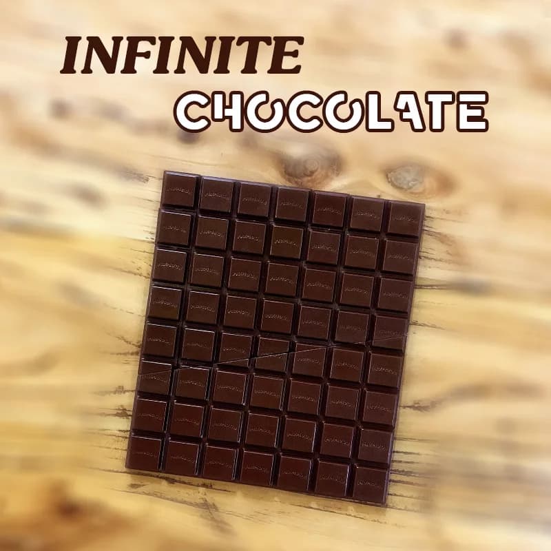 Trucchi magici al cioccolato infinito Barretta di cioccolato non fine Illusione Scherzo divertente Trucco Espedienti da strada ravvicinati Oggetti di scena per il mentalismo
