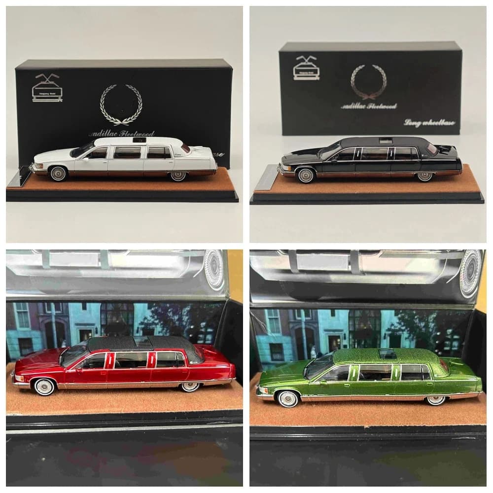 1/64 XiaoGuang for Fleetwood extended edition Alloy Diecast Models Car Miniature Auto Toys Gift Limited Collection