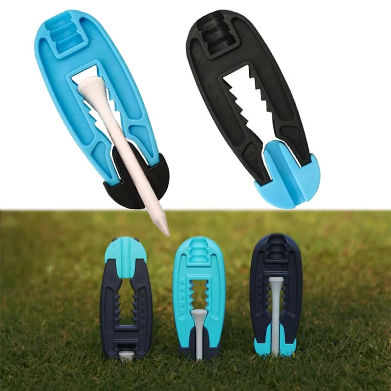 3/1PCS Strumento per l'altezza della maglietta da golf regolabile Facile da usare Durevole Aiuto per l'allenamento del golf Precisione Tee Altezza Setter Accessori per palline da golf