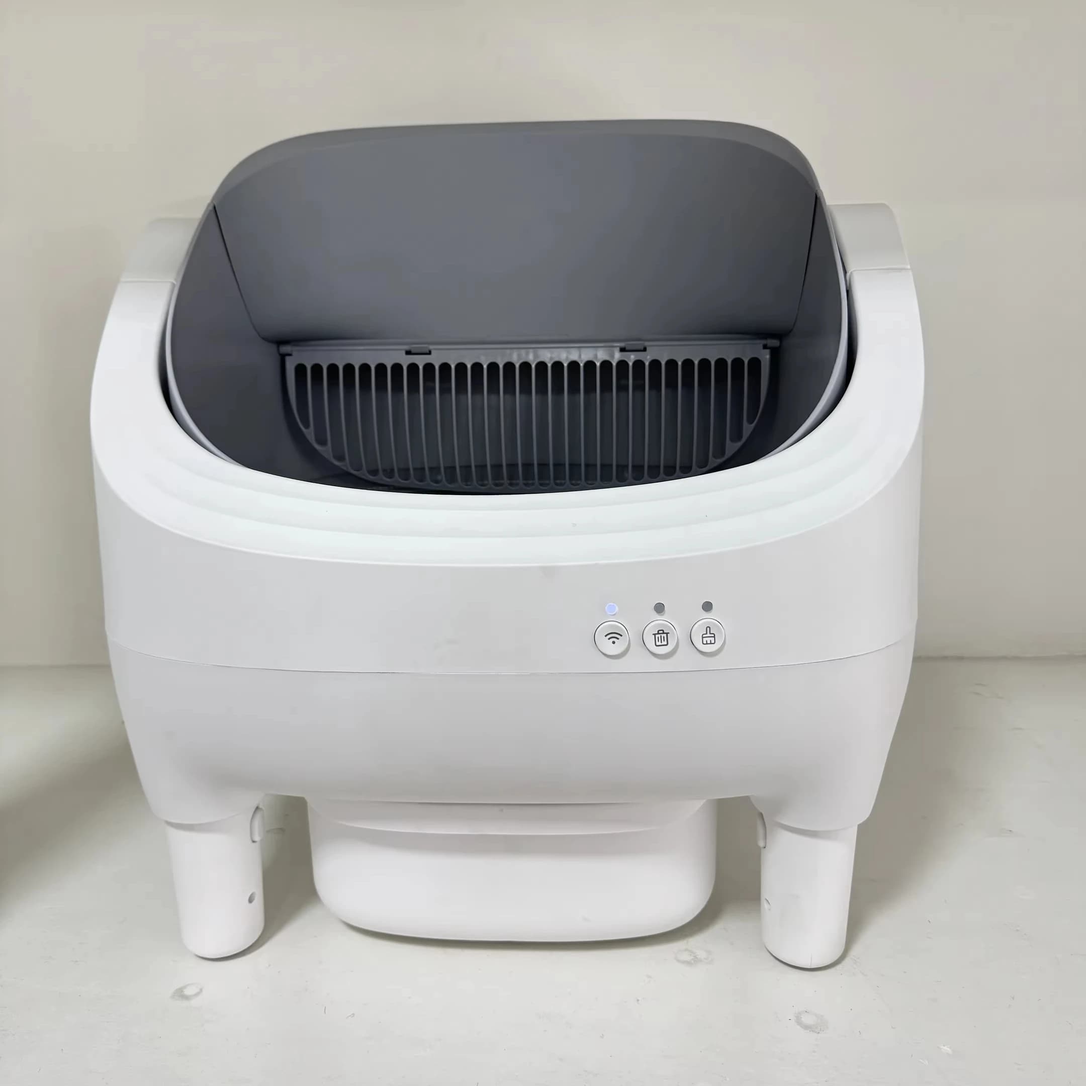 Lettiera Automatica Intelligente per Gatti con Controllo APP, Autopulente e Facile da Pulire, Realizzata in Plastica Resistente
