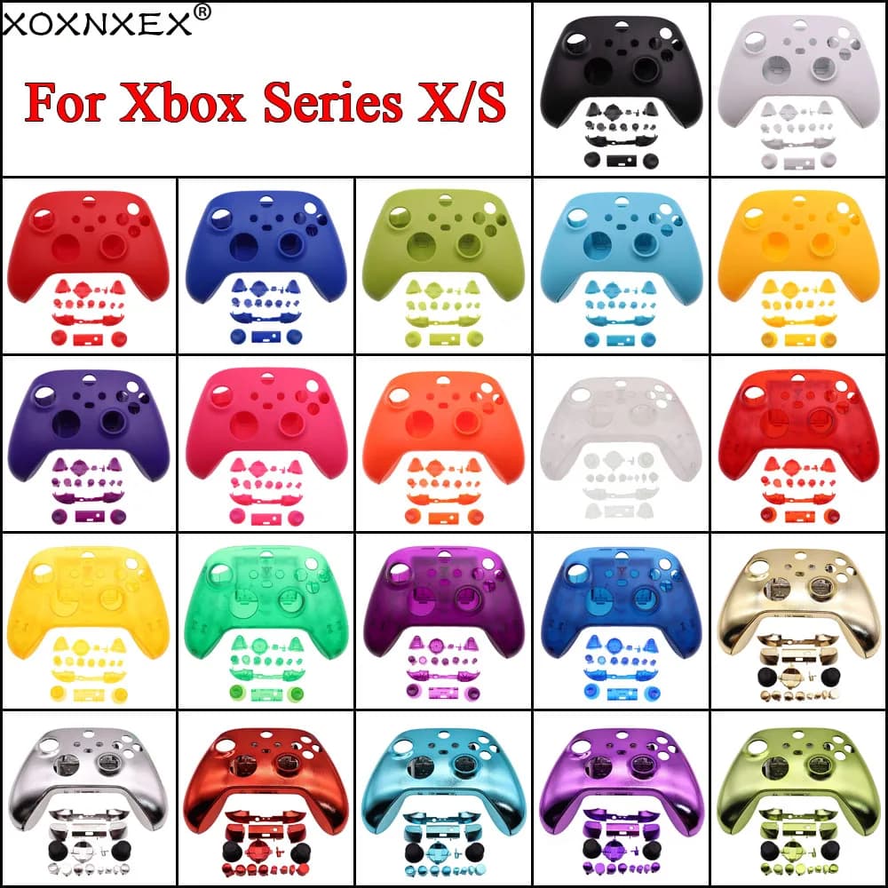 1 set per controller Xbox Series XS Custodia protettiva Shell Custodia anteriore Shell e set completo di pulsanti