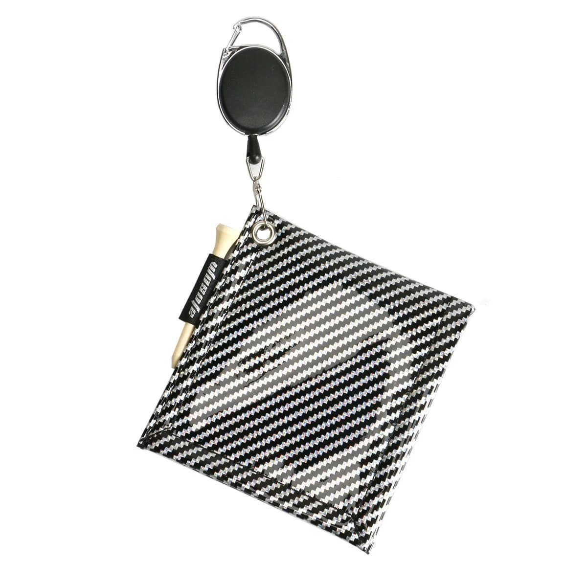 Asciugamano per la pulizia della pallina da Golf quadrato 12x12cm con moschettone fibbia appesa Golf Club Head Cleaner Ball panno per la pulizia degli sport all'aria aperta