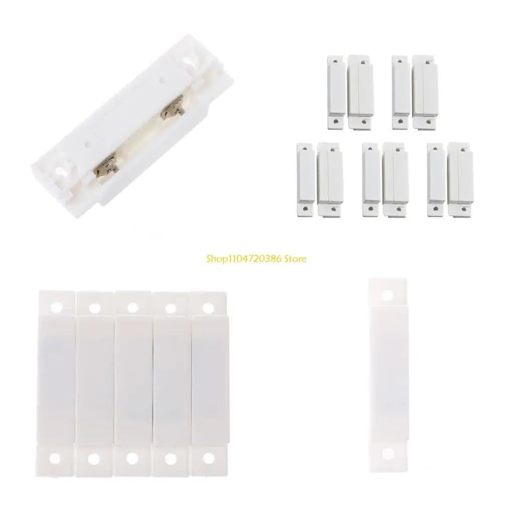 K0EA MC-31 Interruttore allarme contatto magnetico cablato per porta bianco 5 set 20 viti
