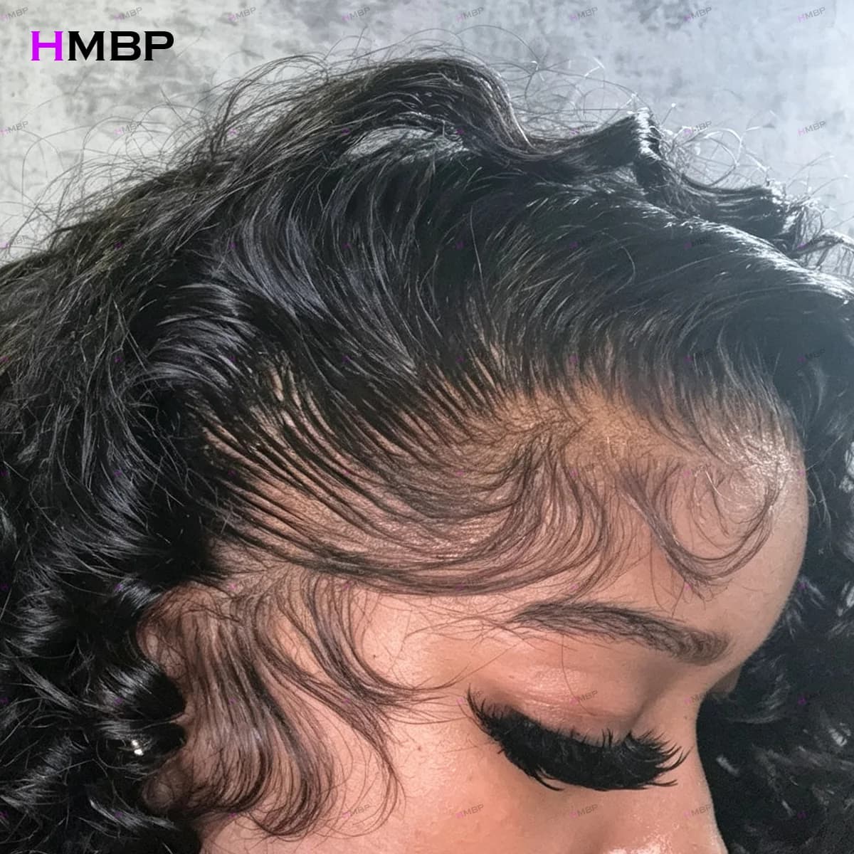 Glueless 9x6 HD Lace Loose Deep Wave Front Wigs 200% Transparent 16-36Inch 13x4 Deep Water Wave Curly Human Hair Wigs Daily HMBP