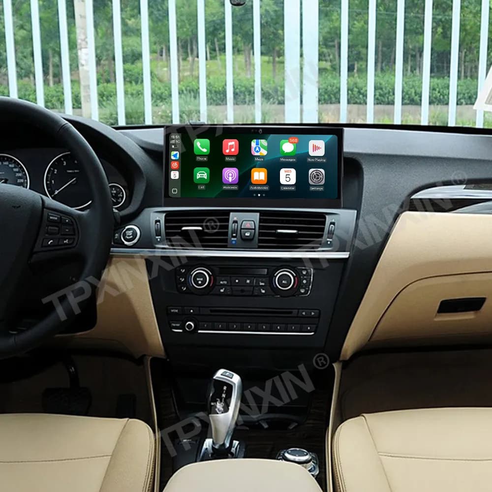 10.25 Inch ID9 Android 13 Car Radio For BMW X3 X4 2011-2016 Carplay GPS Navigation Multimedia Player QLED Touch Screen Head Unit