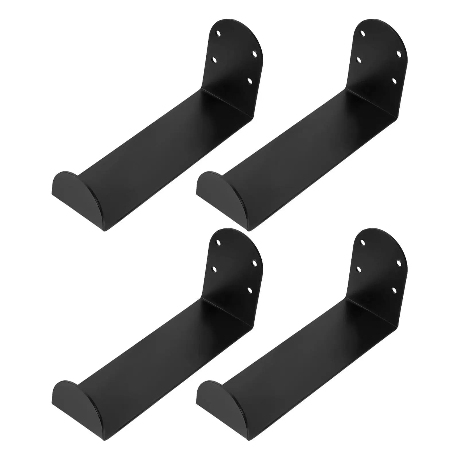 Wall Mounted Yoga Mat Holder and Foam Roller Storage Shelf Organizer Rack Metal
