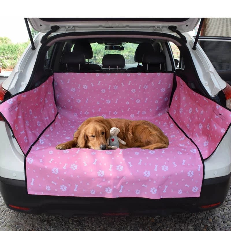 Trasportini per cani Coprisedile per auto per cani da compagnia posteriore impermeabile Tappetini Protezione per amaca con cintura di sicurezza Transportin Perro