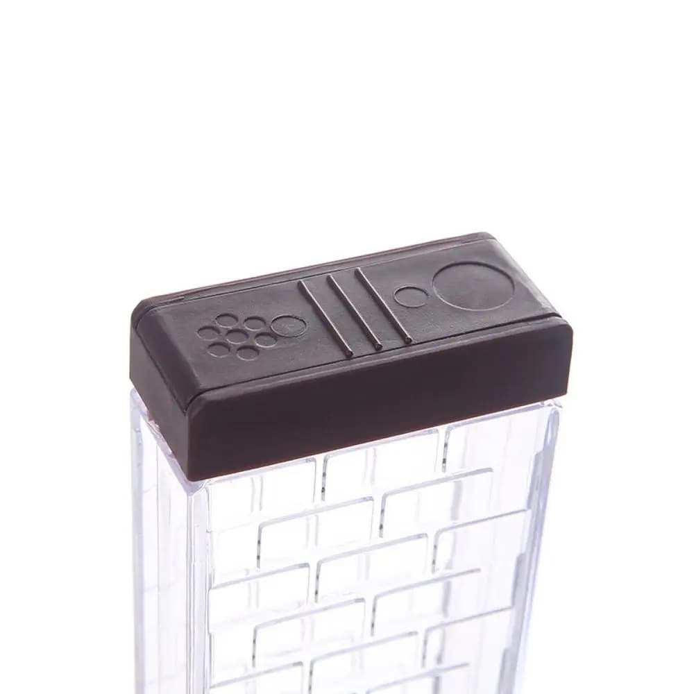 Set di 6 Contenitori per Spezie 6-in-1 in Plastica con Doppio Coperchio, Bottiglia per Condimenti Portatile, Scatola Creativa per Conservazione Spezie