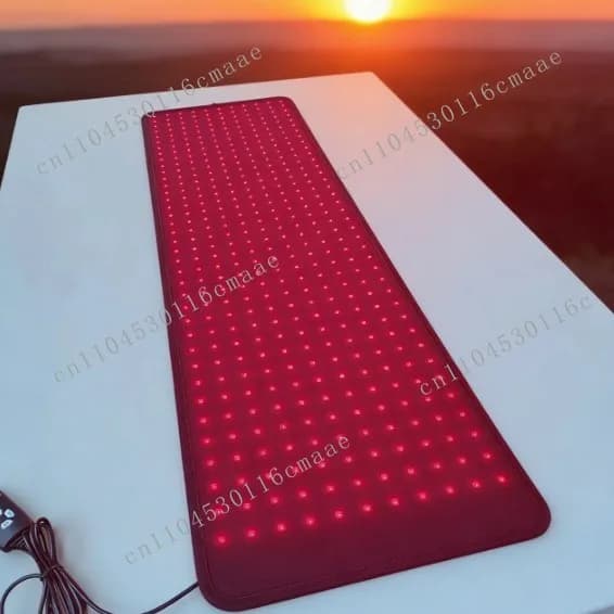 Red light therapy blanket large size dual-band LED360 lamp beads fitness red light yoga mat