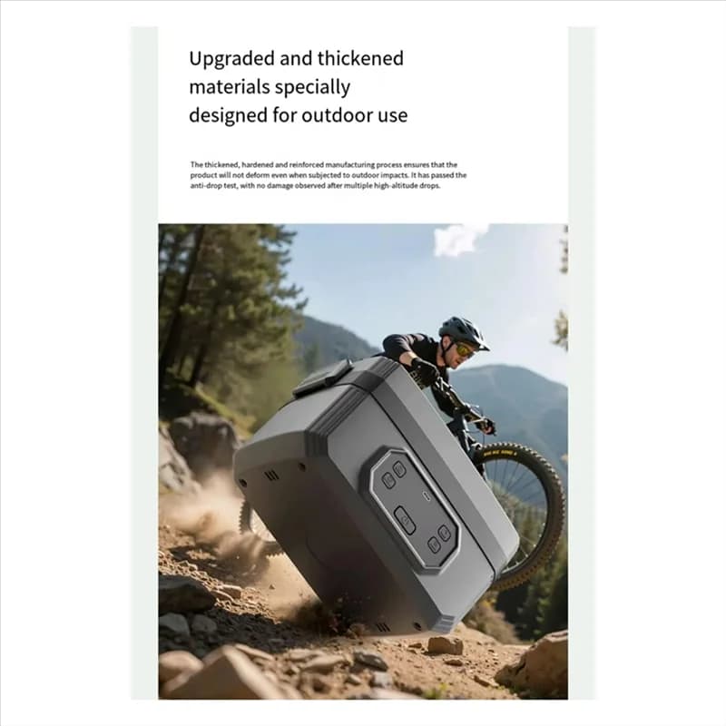 BHTS-Scatola per il pranzo ricaricabile portatile, Bento Box con riscaldamento wireless, design senza acqua per ufficio studentesco, accumulo di energia, U esterno