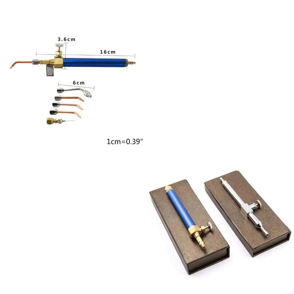 Torcia per saldatura a gas ossigeno strumenti per produzione gioielli fai-da-te per riparazione della