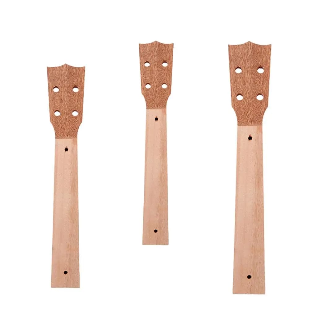 Testa per manico per ukulele da 21'' 23'' 26" per mini chitarra da liutaio a 4 corde Ukulele