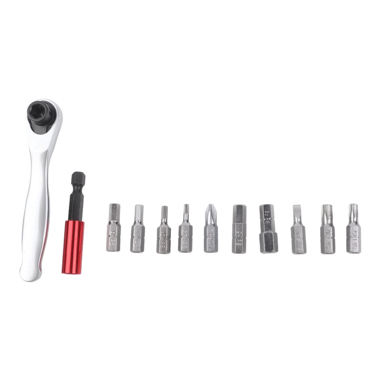 Rotating Ratchet Kit Ratchet Tool Set Roadside Bike Repair Grey Portable Ratchet Tool Set Ratchet Rotating Ratchet Mechanism
