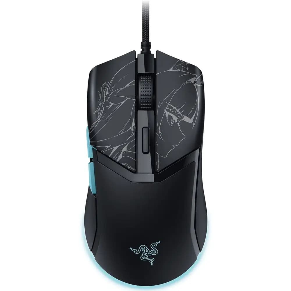 Mouse da Gaming Ultraleggero 58g con RGB Underglow, Sensore 8500 DPI, Switch Gen-3, Piedini PTE, Cavo Speedlex