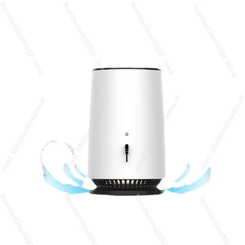 Mini purificatore d'aria da tavolo per l'home office, la piccola stanza, il filtro dell'aria rimuove l'odore, la polvere di fumo