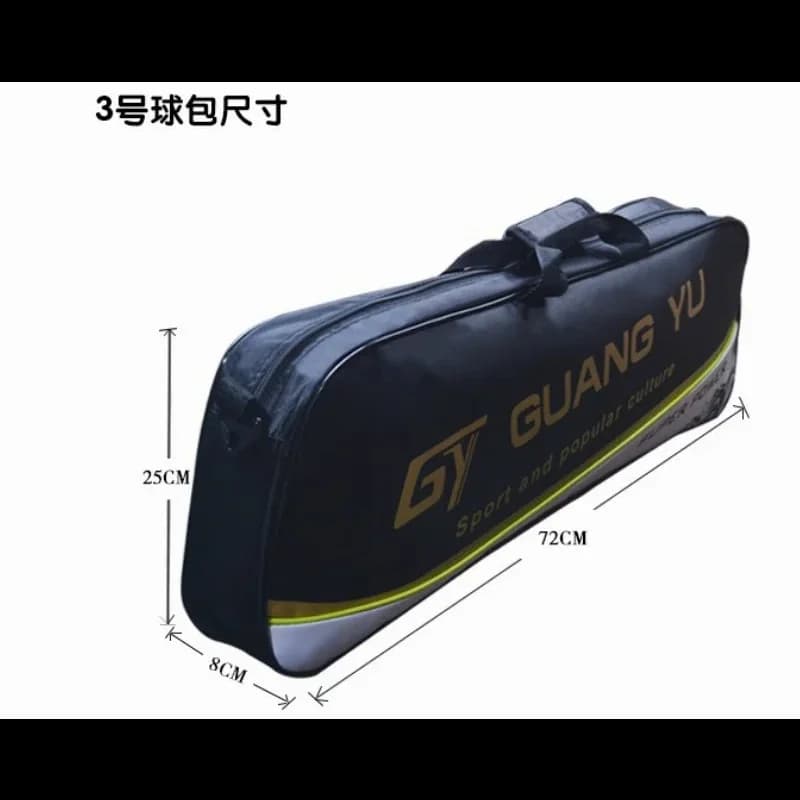New Bag for Rackets from Badminton and Tennis 2026, Contains Up to 3 Racks, Waterproof Nylon, Sporty Shoulder Backpack