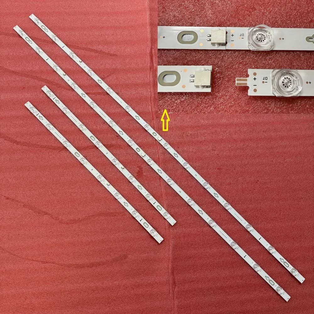 Striscia LED per TCL 50C633 50C634 50C635 50C636 50C637 50C716 50C635-ZX3030A-2X14YH 50C635-ZX3030B-2X8YH-20211006 14+8LED