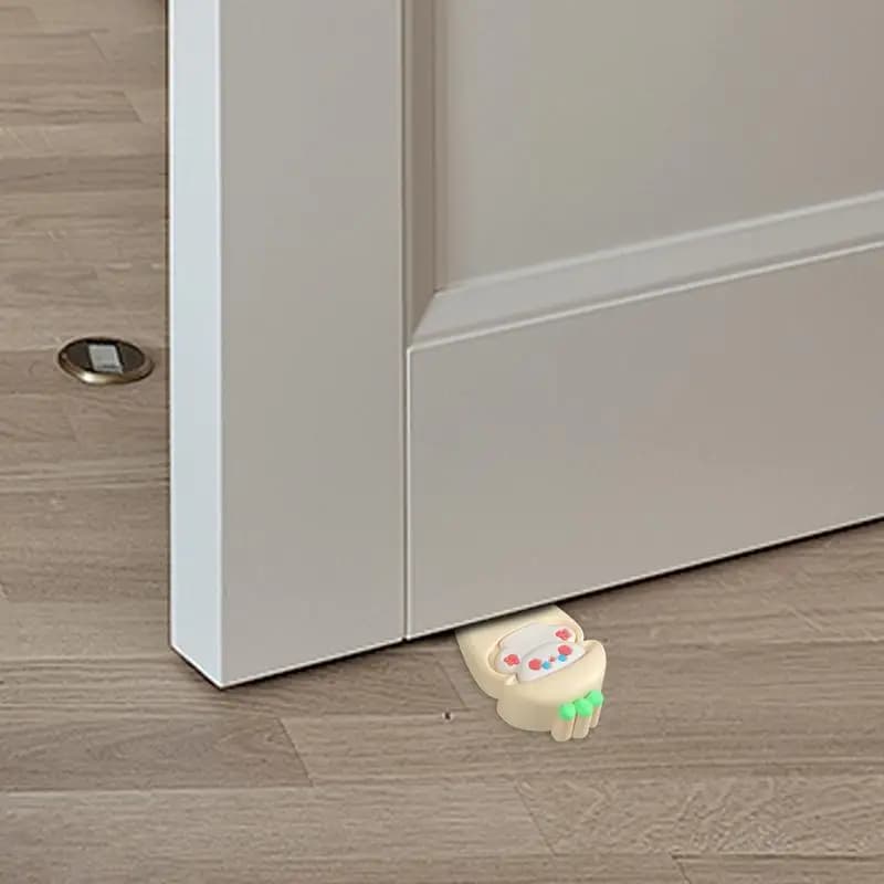Fermaporta cartone animato Coniglietto cartone animato Cuneo decorativo per porta Immagine vivida Fermaporta carino per soggiorno Hotel Negozio Area di lavoro