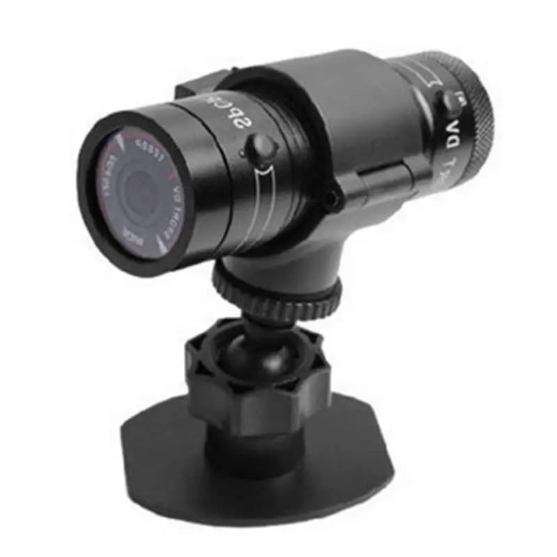 Mini videocamera DV sportiva Full HD 1080P per bici, casco da motociclista, videocamera DVR d'azione, perfetta per gli sport all'aria aperta