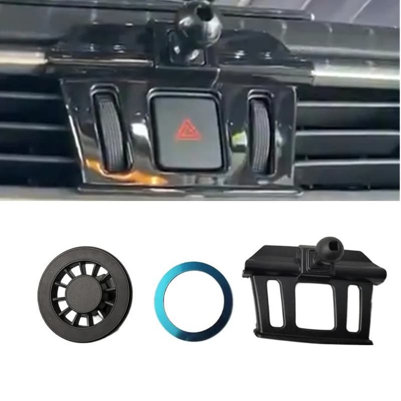 1Set ABS Material For 2016-2023 Nissan Qashqai J11 X-Trail T32 Special Auto Phone Holder Magnetic Mobile Stick