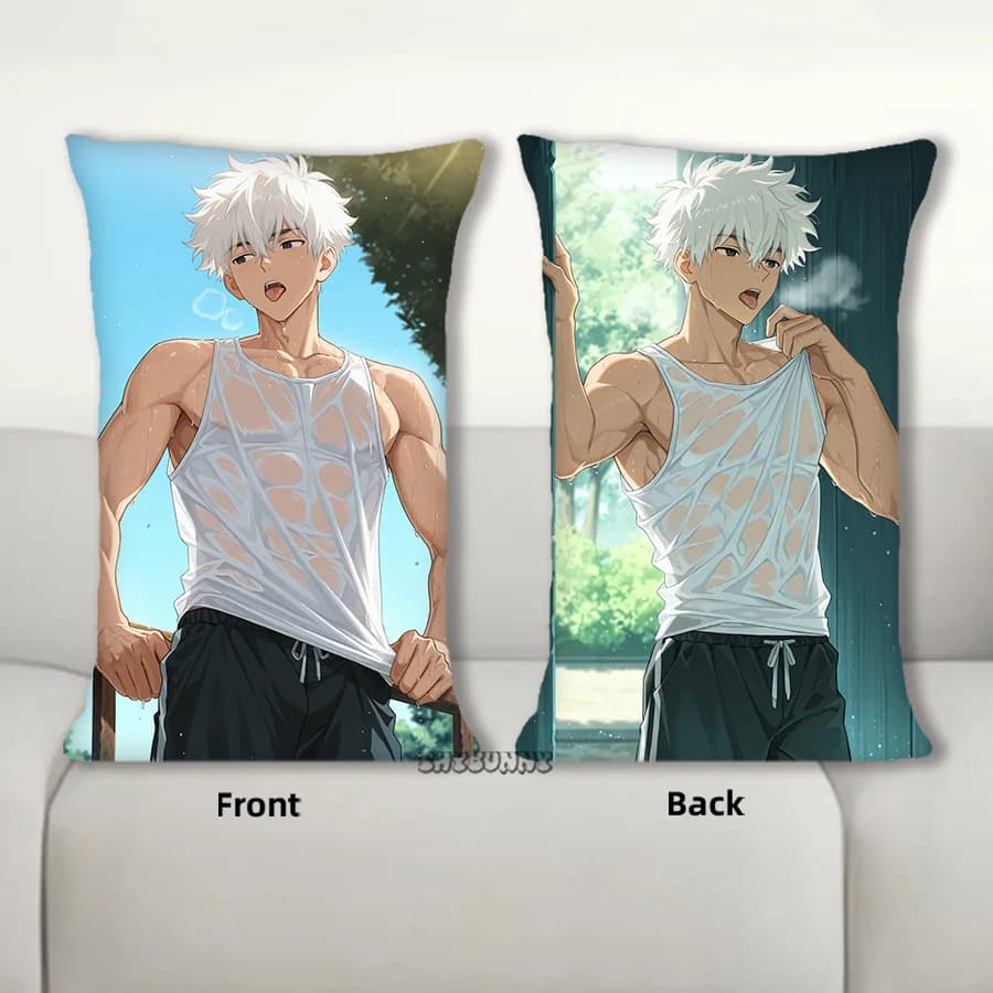 Dakimakura Anime Lu Guang Link Click Body Pillow Cover Sofa Cushion Double-Side Print Throw Pillow Case 40X60cm