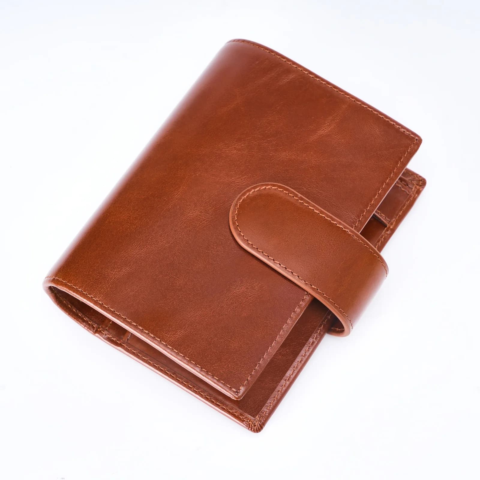 Smartfee Pocket Budget Planner A7 pialla Raccoglitori Olio Pelle cerosa Agenda per notebook in vera pelle