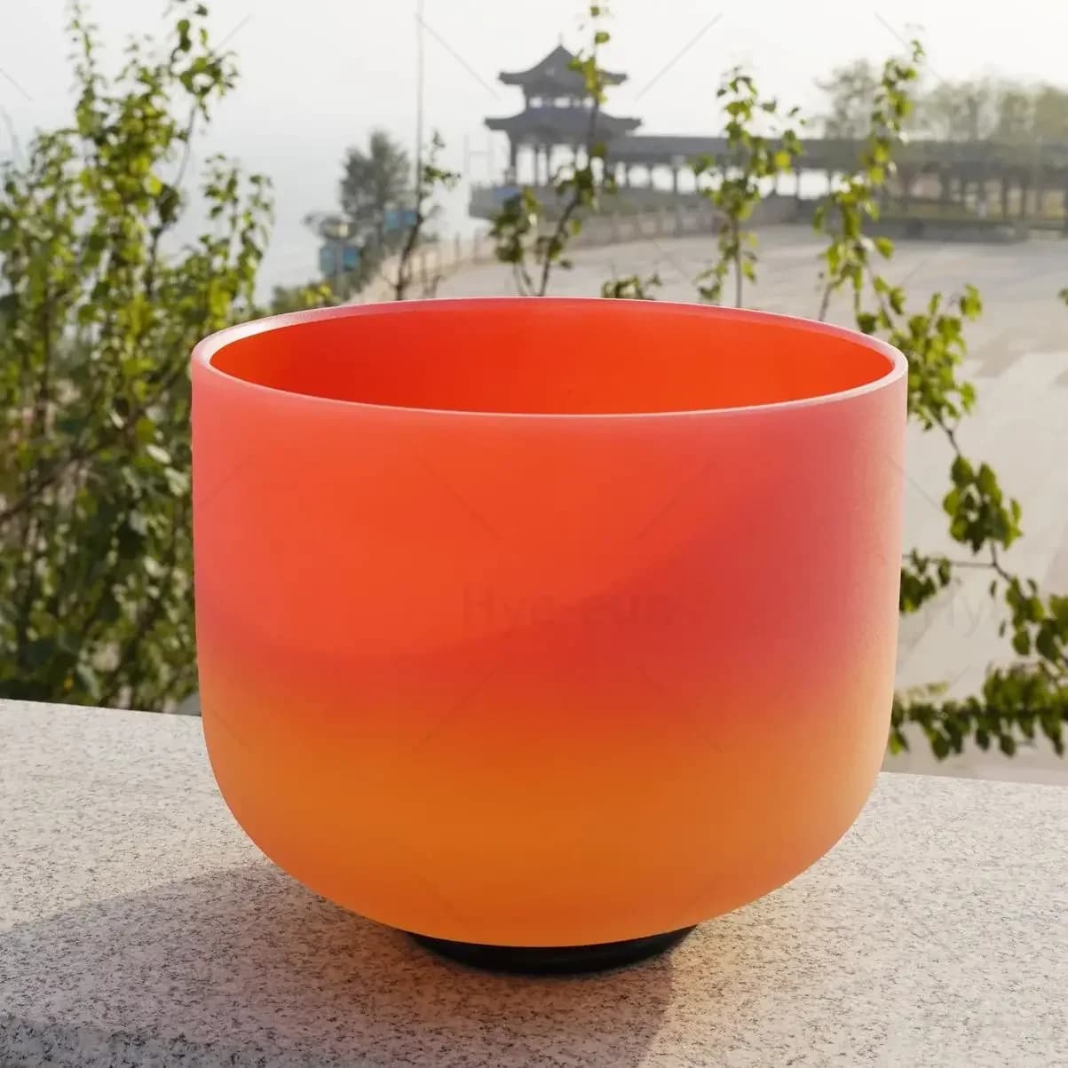 STAR LINKUP Rainbow 8inch 440hz/432/528hz Crystal Singing Bowl Chakra Meditation Musical Instruments for Spiritual Mindfulness