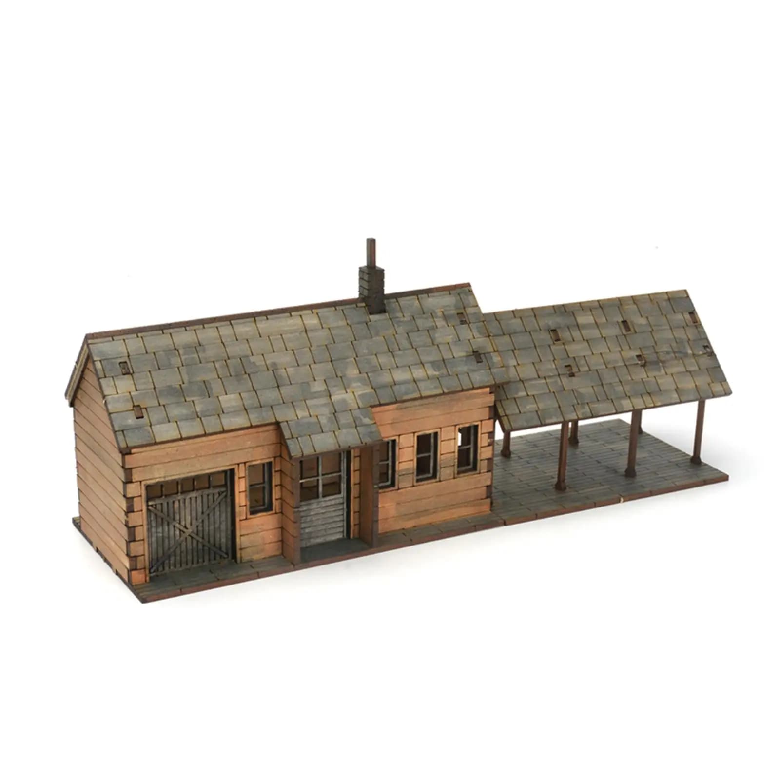 Kit di modellini di edifici in scala 1/72, scene architettoniche, interazione genitore-figlio, puzzle 3D