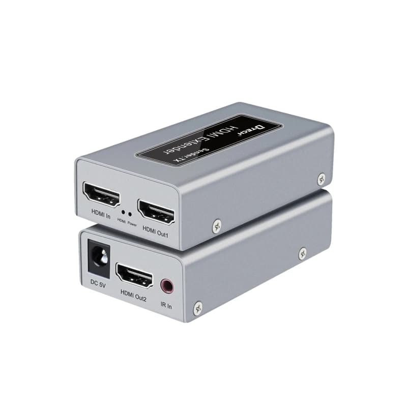 DTECH DT-7053(MS) 1080P 60Hz HDMI Single Network Cable Extender 60 m via Ethernet cable Cat5e/6