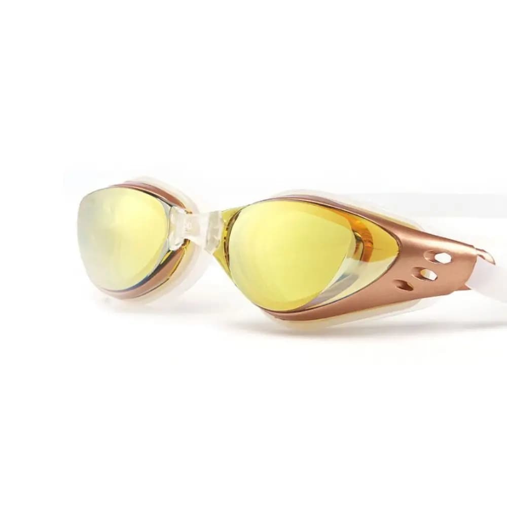 Anti Fog Lens Swimming Goggles Waterproof Anti-UV Electroplating Goggles Anti-leakage Soft Diving Eyewear For Swimming