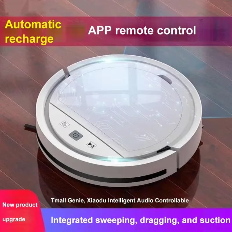 Nuovo ricarica automatica APP Controllo Spazzare Robot Spazzare Trascinare Aspirazione Aspirapolvere intelligente domestico integrato