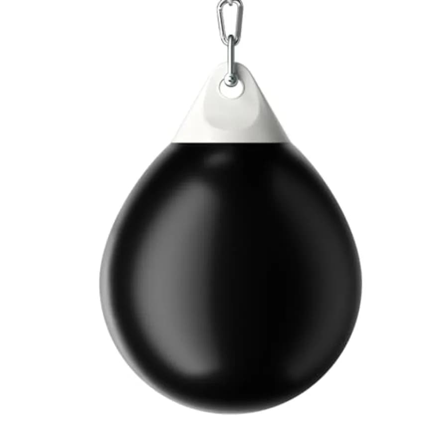 Foldable Boxing Sack Resistant with Water Injector and Mounting Accessories, for Home and Gym Boxing