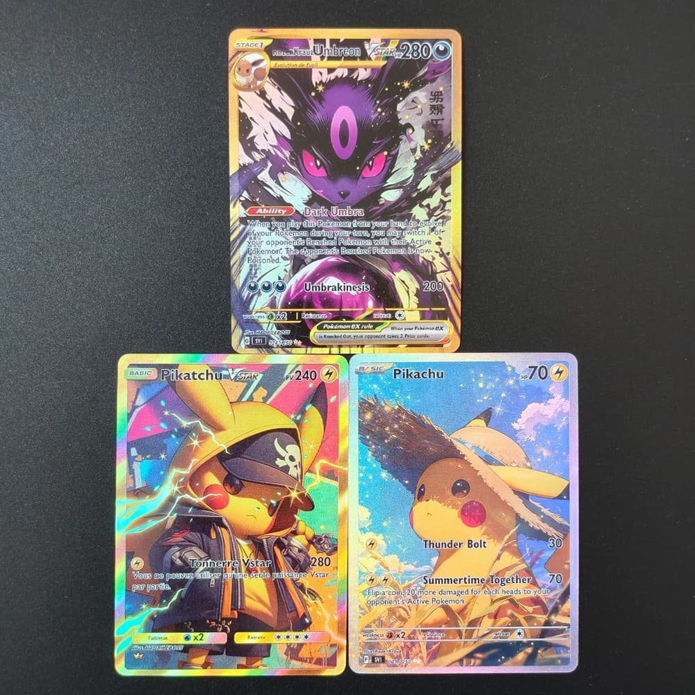 2026 Carte Pokémon con texture fai da te Gengar VMAX Gengar ex RozenKrauz Gengar STAR Set Gem Mint 10 Carte da gioco collezionabili anime di tendenza