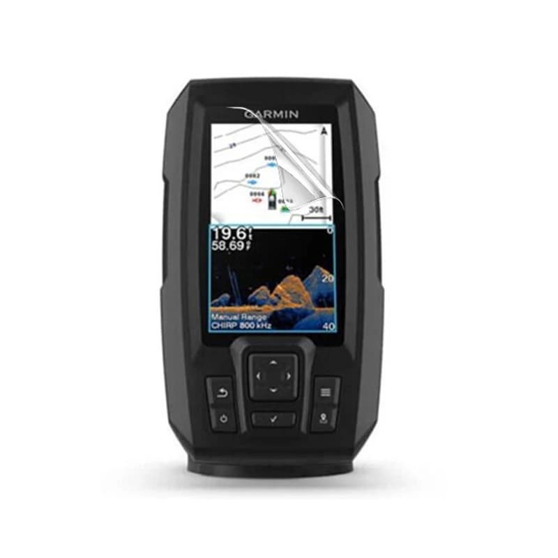 3 pz PET Morbido Trasparente Protezione Dello Schermo Della Copertura Della Pellicola Protettiva Della Protezione Per Garmin Striker Vivid 4cv 4 pollici Fishfinder Accessori
