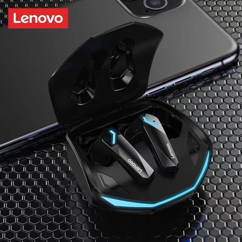 Nuovi Auricolari Wireless Lenovo GM2 Pro Bluetooth V5.3 TWS 100% Originali, Cuffie Stereo Sportive per Giochi e Musica a Bassa Latenza