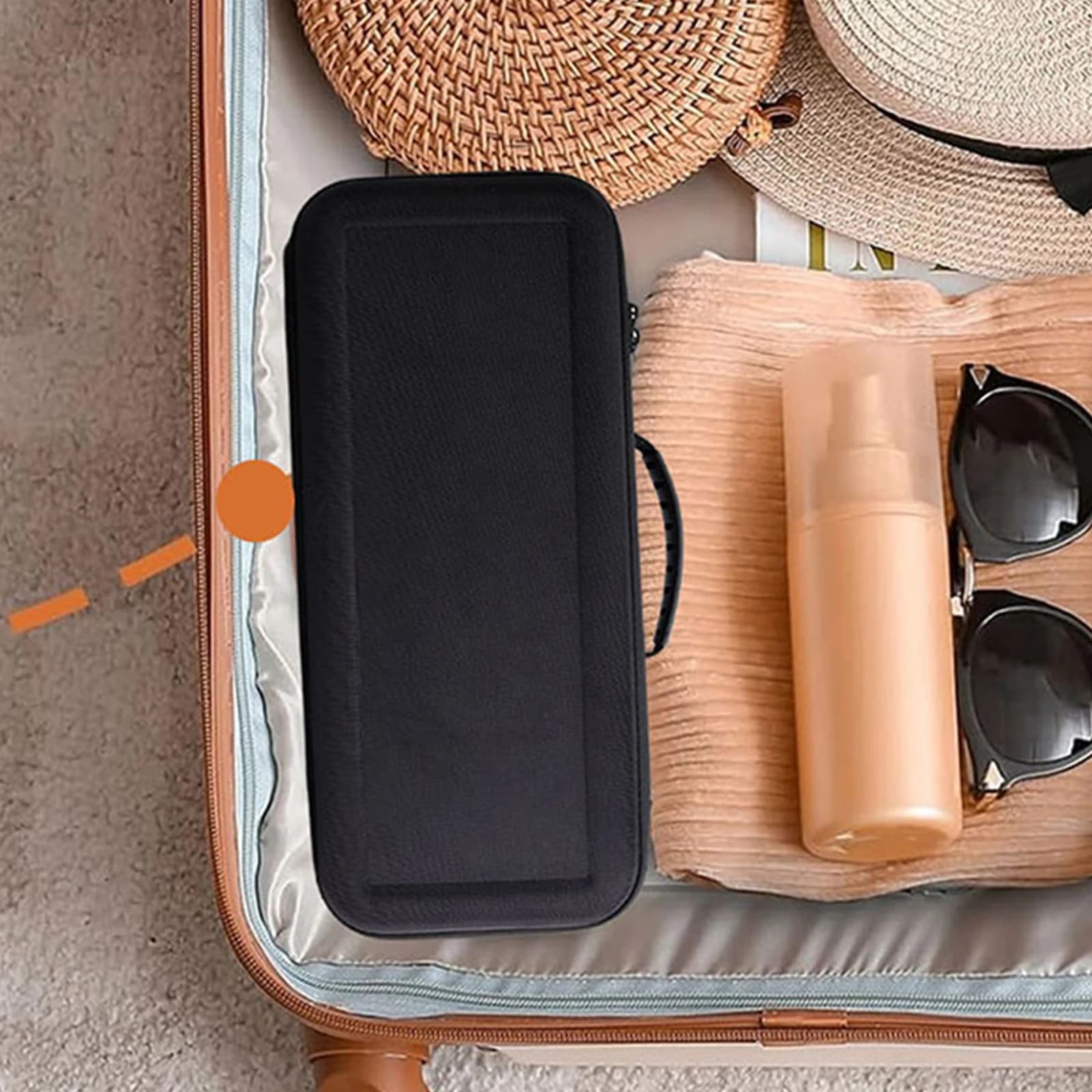For DysonAirstrait HT01 Hair Straightener Storage Bag Non-Slip Hairs Straightener Protect Bag Dust-Proof for Outdoor Travel Trip