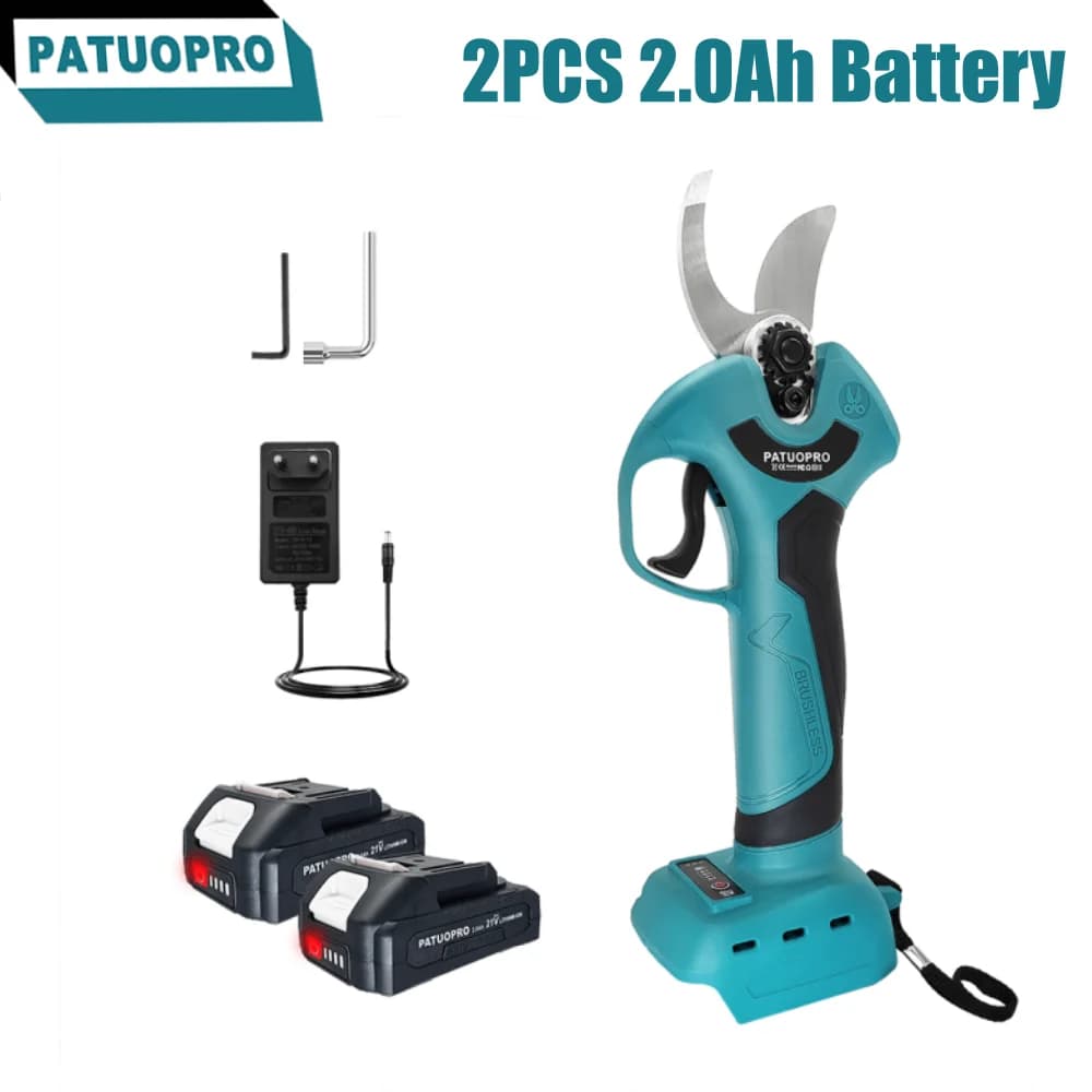 Battery-powered pruning scissors rechargeable garden pot without brushes electric cutter for battery Makita 18V