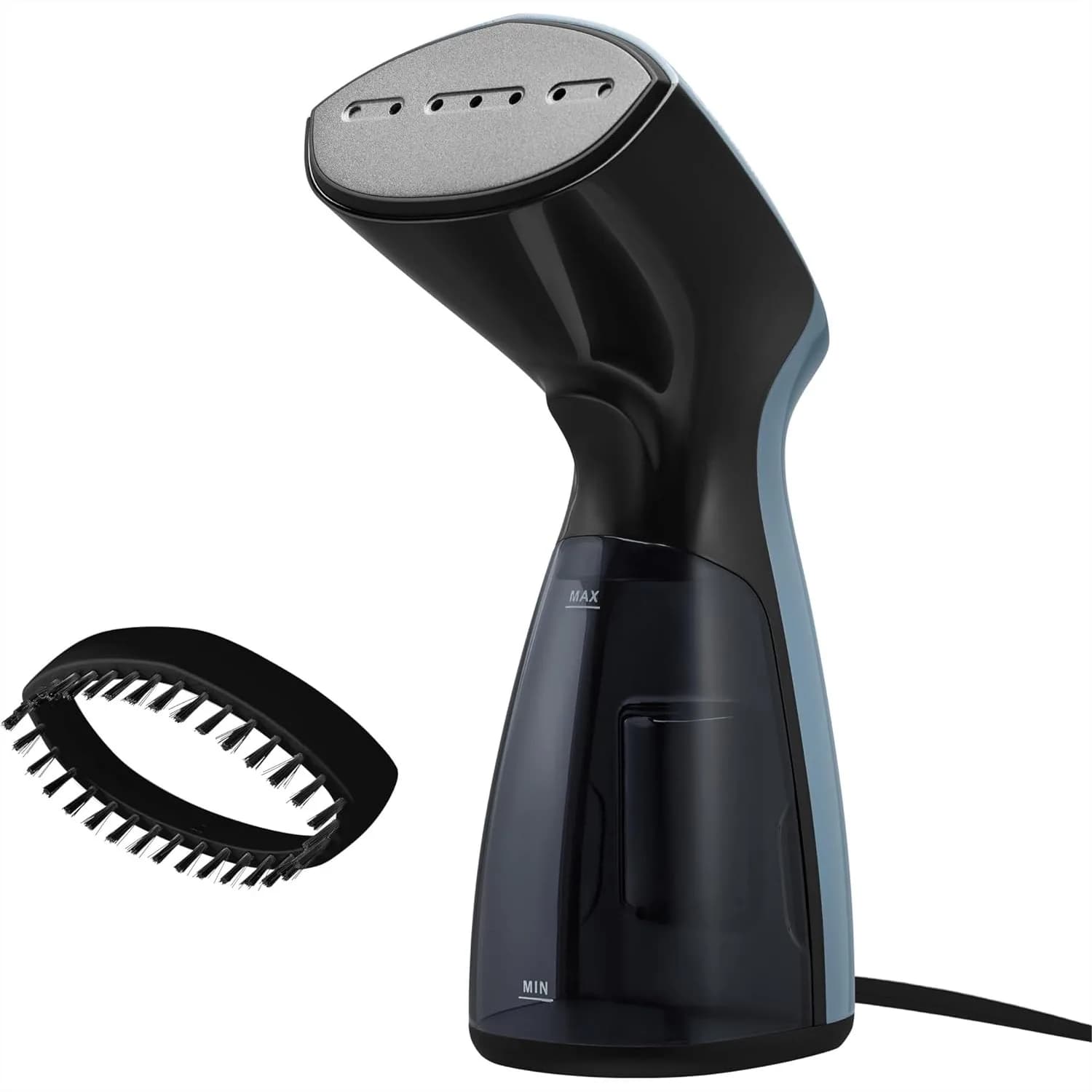Vaporizzatore Portatile per Vestiti, Stiratore a Vapore da Viaggio con Testina Antiaderente, Riscaldamento Rapido e Vapore Continuo