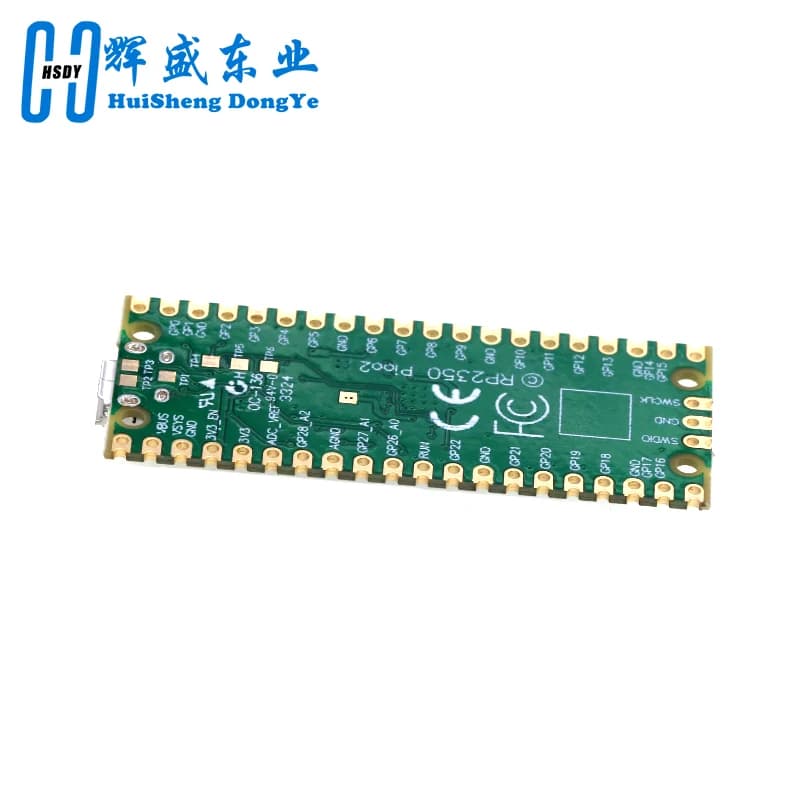 Raspberry Pi Pico 2 with microcontroller dual-core RISC-V or Arm Cortex-M33 Raspberry Pi RP2350