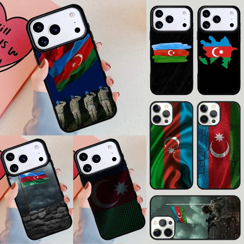Cover per telefono con bandiera e stemma del Daghestano per Apple iPhone 17 Air 16E 15 14 Plus 13 12 11 Pro Max Mini