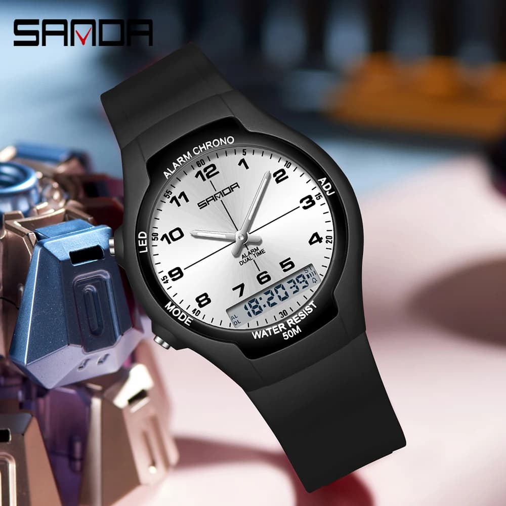 OFNS 7200 Orologio da donna sportivo all'aria aperta da lavoro Orologio elettronico digitale a LED Orologio militare impermeabile Relogio Masculino