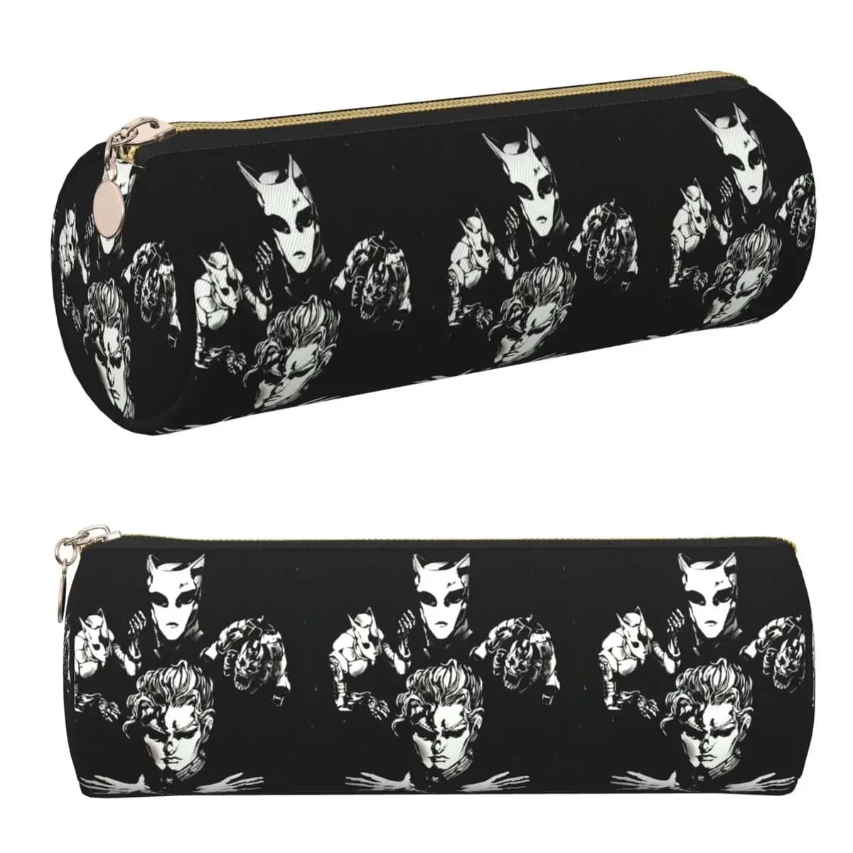 Yoshikage Kira Jojo Bizarre Adventure Pencil Cases Pen Holder Cylinder Pen Box Pencil Bag for Boy Girl Stationery Supplies