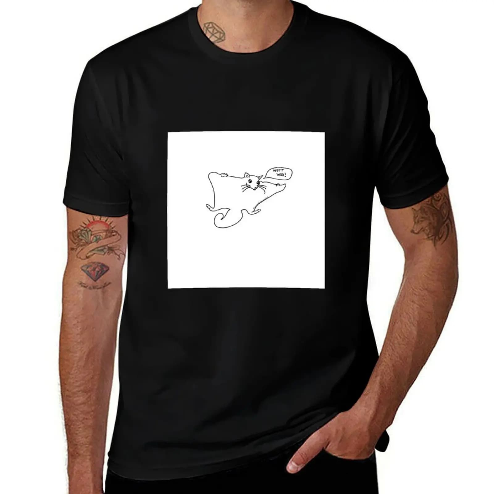 Scoiattolo volante - weet woo! T-shirt da lavoro in tessuto resistente