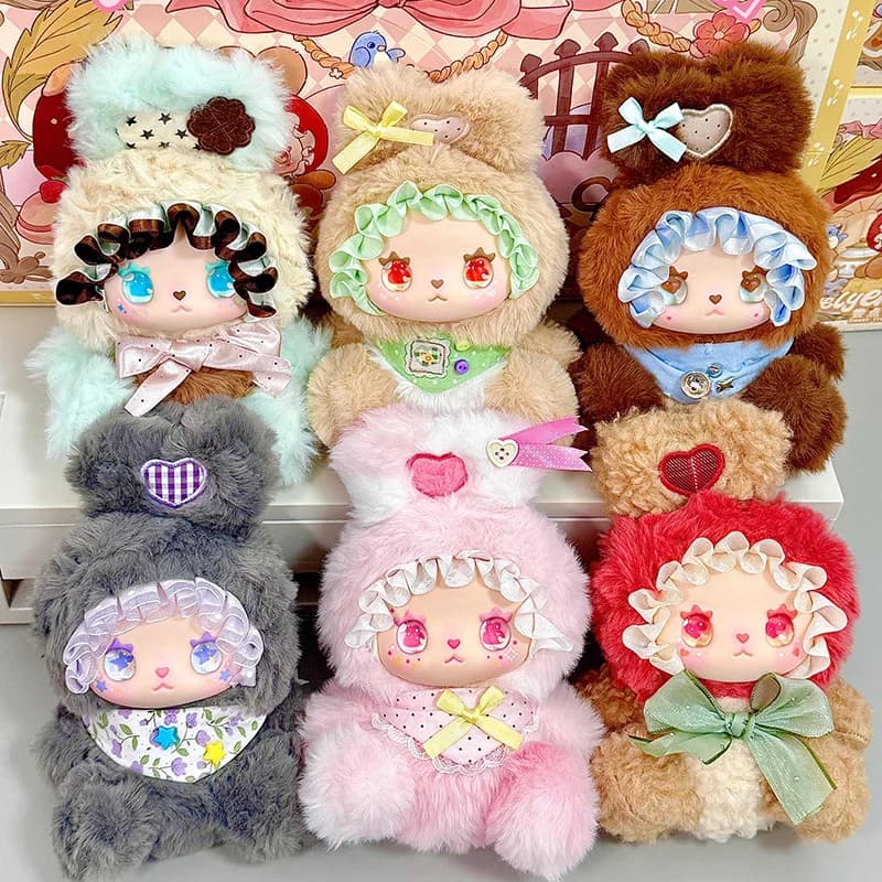 LOVELY EMMA Sweet Treat Bunnies: serie di peluche a sorpresa, statuette trendy, bambole, scatole misteriose, regali, ornamenti, ciondoli