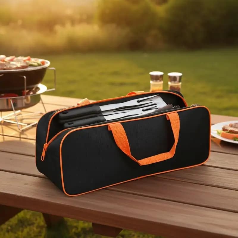 Scatola portaoggetti per aspirapolvere da auto, borsa portaoggetti portatile per attrezzi da auto, scatola portaoggetti con cerniera resistente all'usura, kit di attrezzi impermeabile per garage