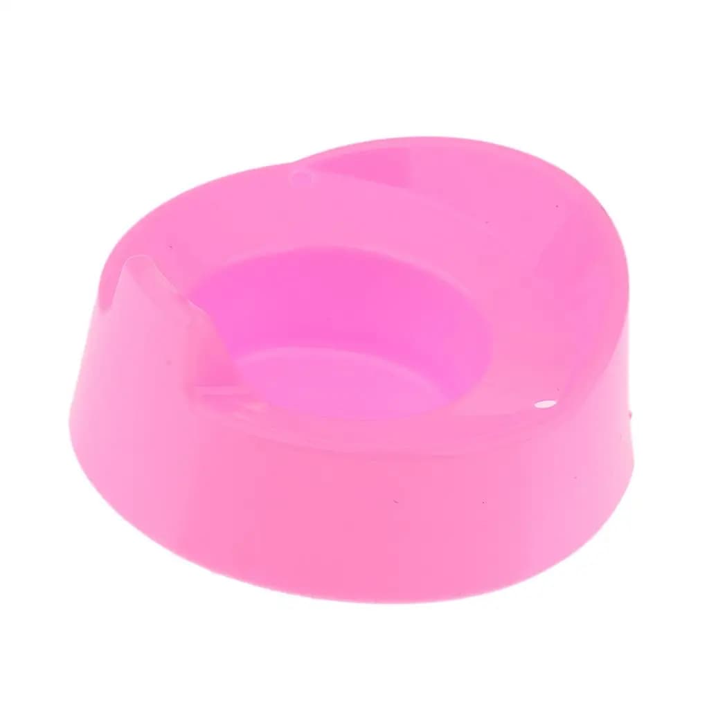 Forniture per la scuola materna da 25 cm Accessorio per mini bambola Chan per toilette rosa