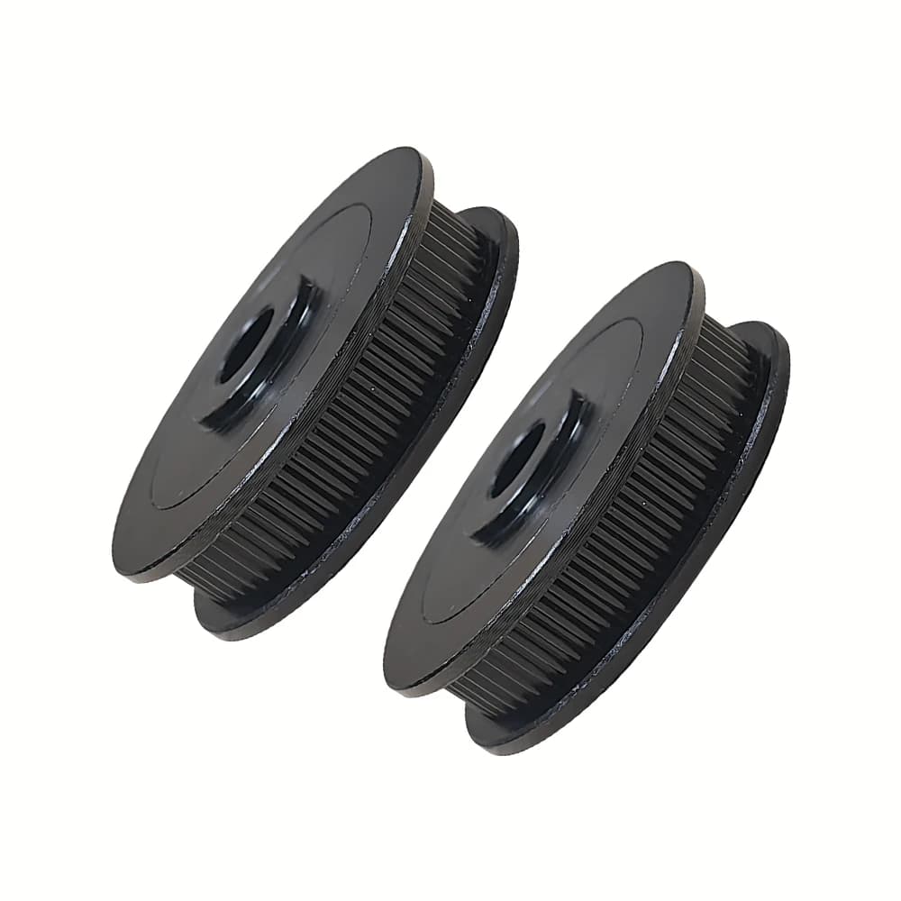 Puleggia di distribuzione 2GT a 64 denti, foro 8mm, larghezza cinghia 6mm, puleggia in lega di alluminio GT2, componenti di trasmissione, parti per stampanti 3D