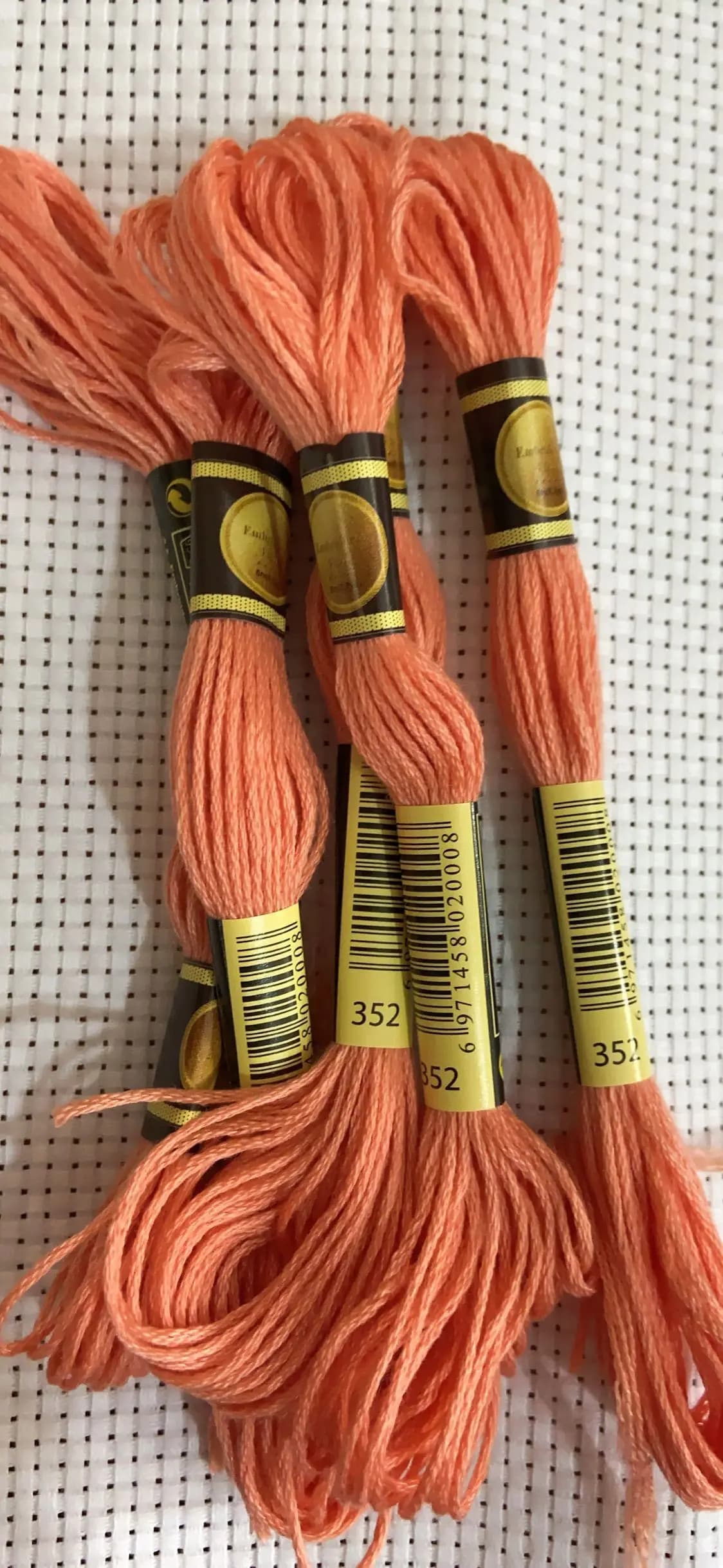10 PZ/LOL Set Punto Croce Filo Da Ricamo Filo Per Principianti FAI DA TE Braccialetto Artigianale Craft8M Matassa Nessuna Ripeti Arcobaleno DMC CODICE 352