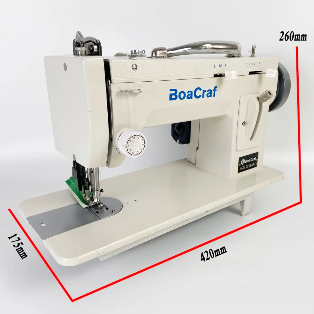 220V/110V 7' 9' Thick material household sewing machine/leather/canvas/sofa renovation, zigzag + straight line sewing machine